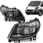 Headlights w/DRL Set of 2 for Dodge Ram ProMaster 1500/2500/3500 (2014–2022)