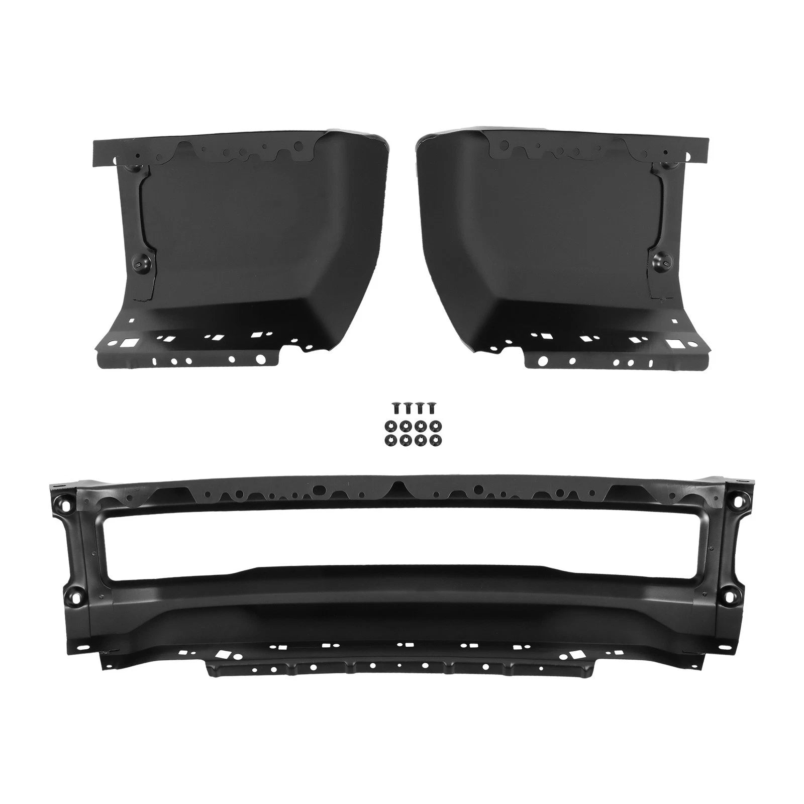 Steel Split Front Bumper for Ford F-250 F-350 Super Duty (2017–2019)