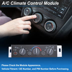 A/C Heater Climate Control Switch Module for Chevrolet C2500 (No. 599-006)