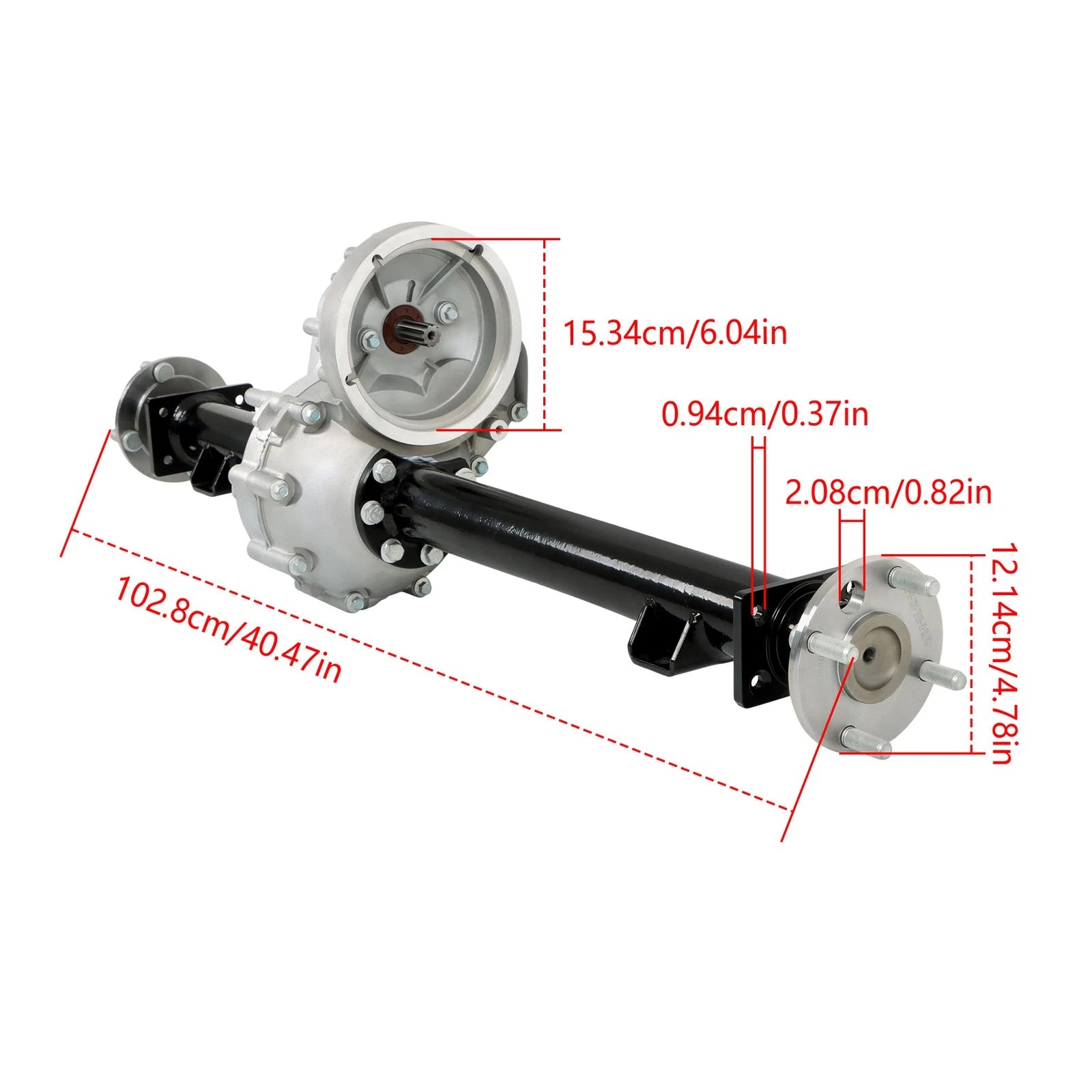 Rear Transaxle Assembly for Club Car Golf Cart DS Precedent (2000–2023)