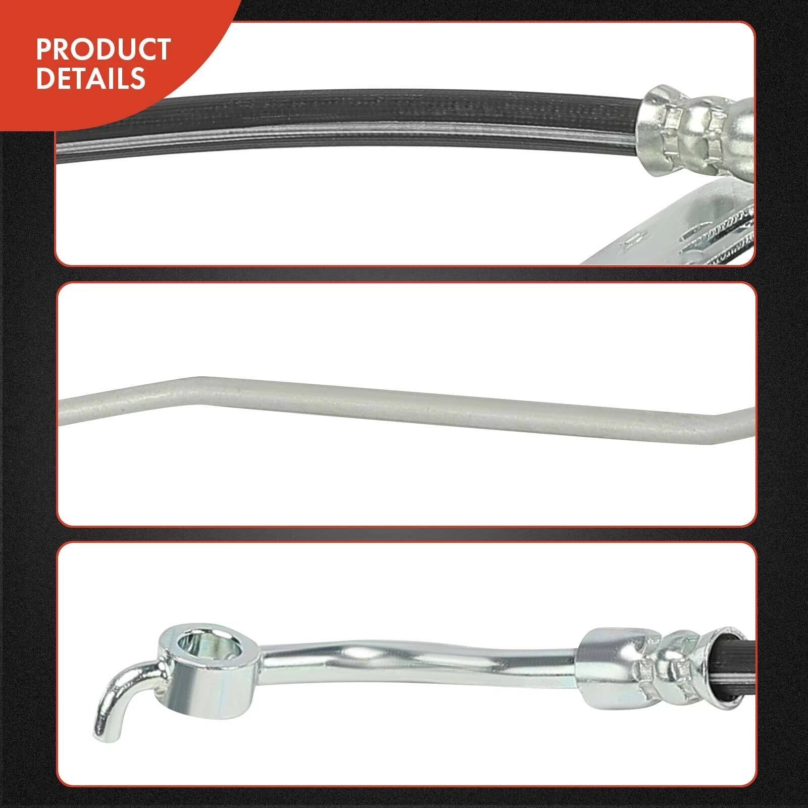 Rear Passenger Brake Hydraulic Hose for Ford Ranger (2019–2023)