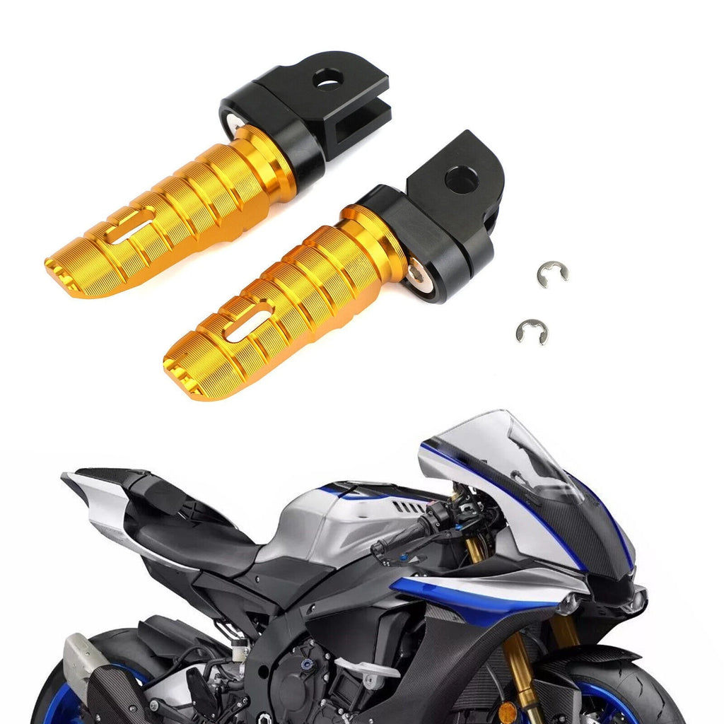 Front Footrests Foot Pegs for Yamaha FZ-07 FZ-09 FJ-09 FZ-10 XSR 700 900 FZ8 (2013–2020)