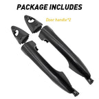 Set of 2 Exterior Door Handles for Hyundai Accent (2012â2017)