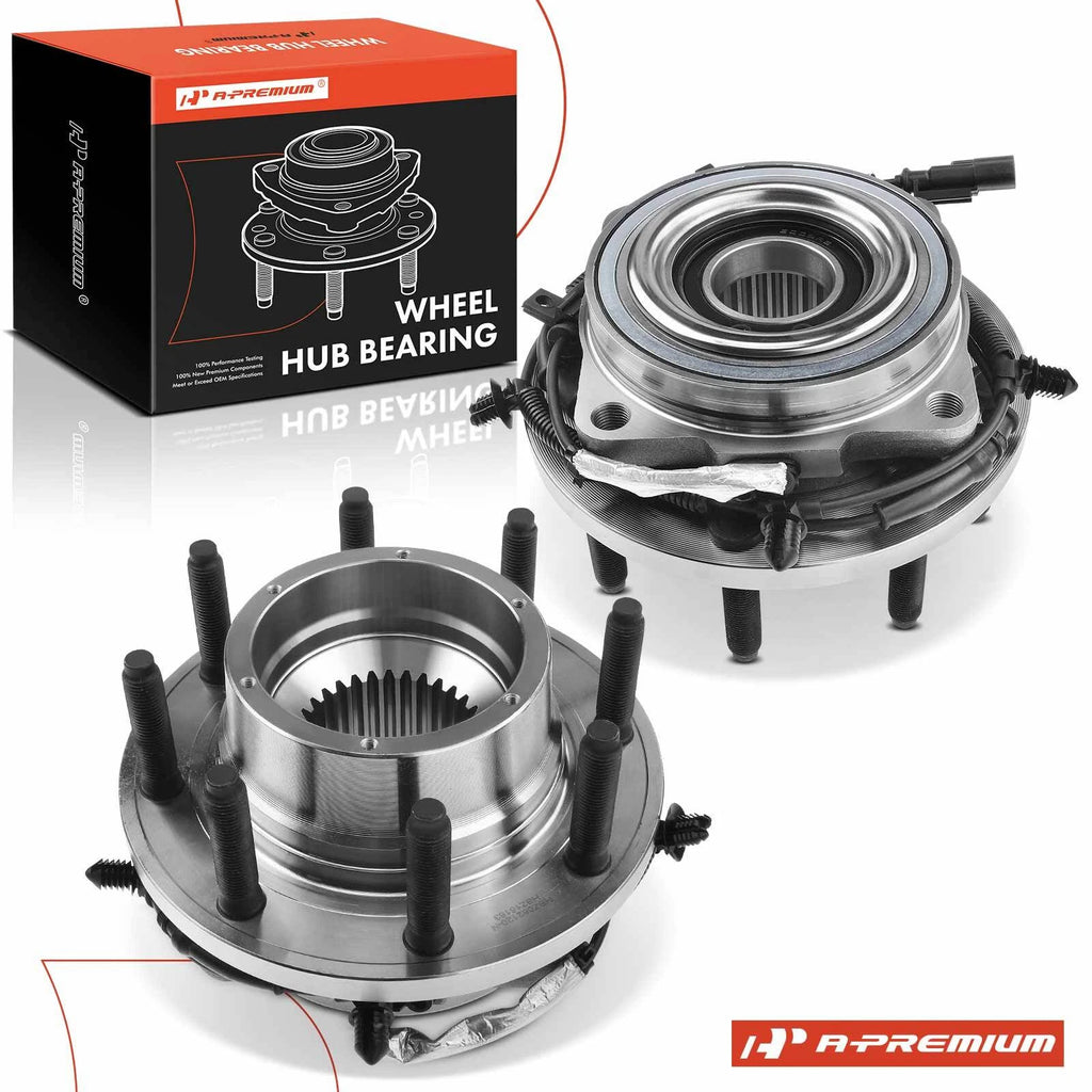 Front Wheel Bearing and Hub Assembly for Ford F-250 F-350 Super Duty (2017–2020)