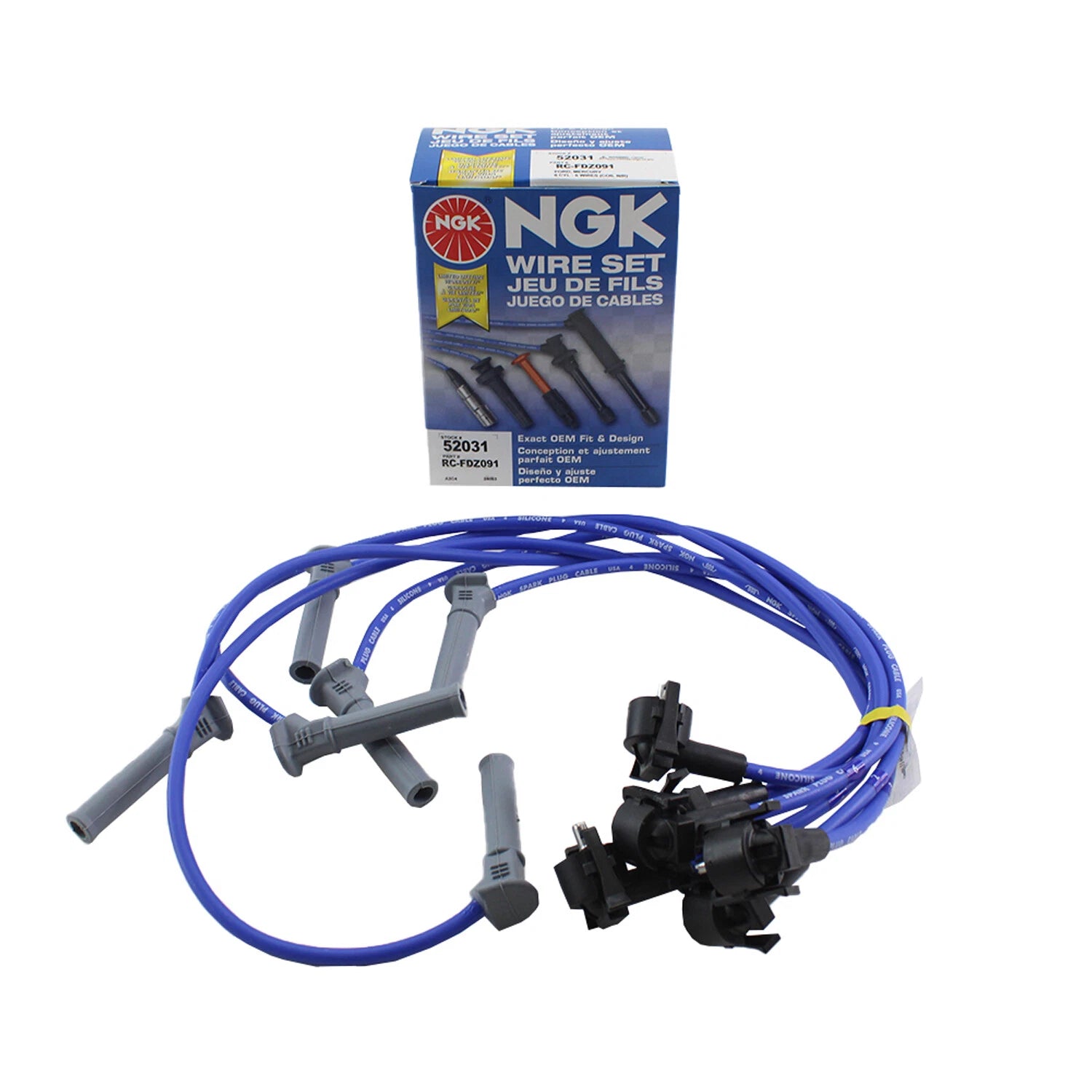 NGK Spark Plug Wire Set 52031 for