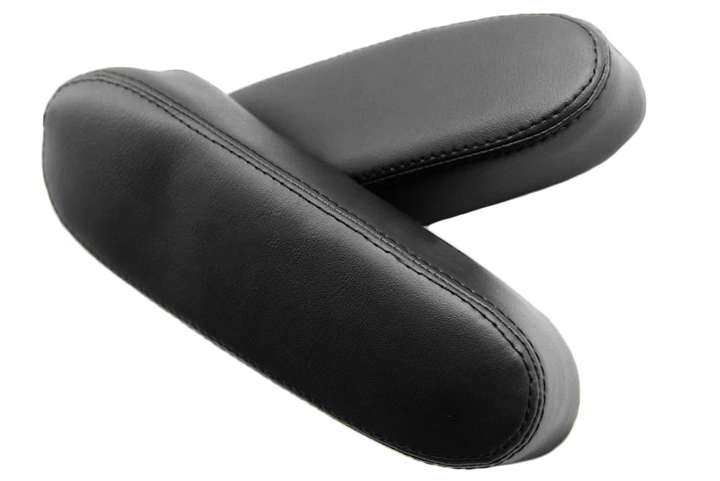 Front Seat Armrest Cover for Toyota Highlander (2001–2006) Black Leather