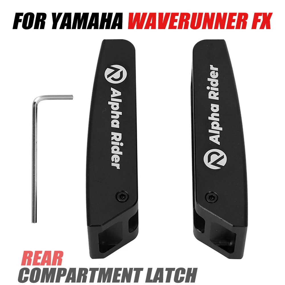 CNC Billet Latch Lock Kit for Yamaha Waverunner FX HO SHO SVHO (2010–2023)