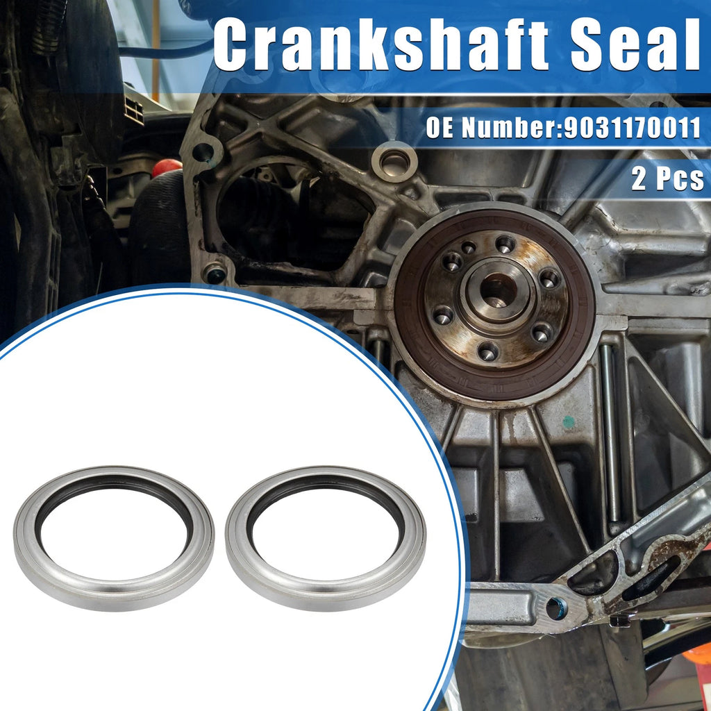 2X Engine Crankshaft Seal No. 9031170011 for Toyota Land Cruiser (1998–2007)