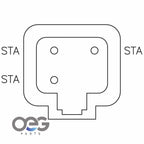 Regulator Rectifier for Harley FXSTDI FXSTI FXSTSI FLSTCI (2001-2006)