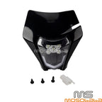 Black LED Headlight Assembly for 350 EXC-F, 450/500 EXC Six Days (2017-2023)