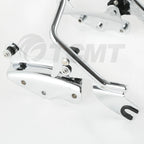 Backrest Sissy Bar & 4-Point Docking Hardware for Harley FLHR FLHX (2009–2013)