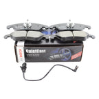 Set of 4 Bosch QuietCast Front Ceramic Brake Pads for Audi A4 A5 A6 Q5 S4 S5 (2008–2020)