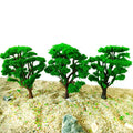 10Pcs 3.93" Tree Model for Garden Park Railroads Scenery Layout