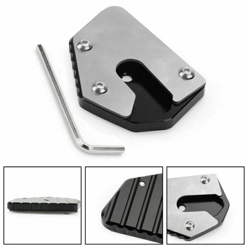 CNC Kickstand Side Stand Extension Pad for Suzuki V-Strom 650XT (2017–2019) T9