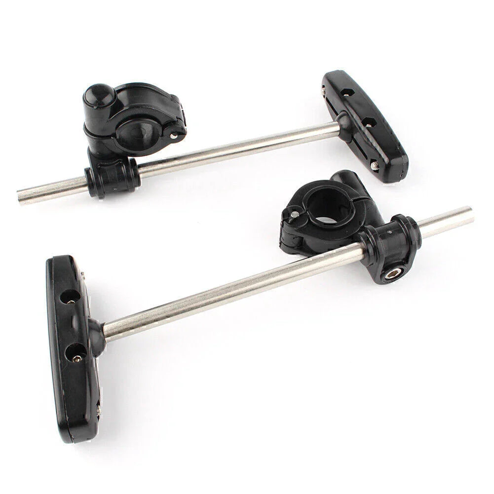 Windshield for Motorcycle 7/8" or 1" Handlebar Iridium