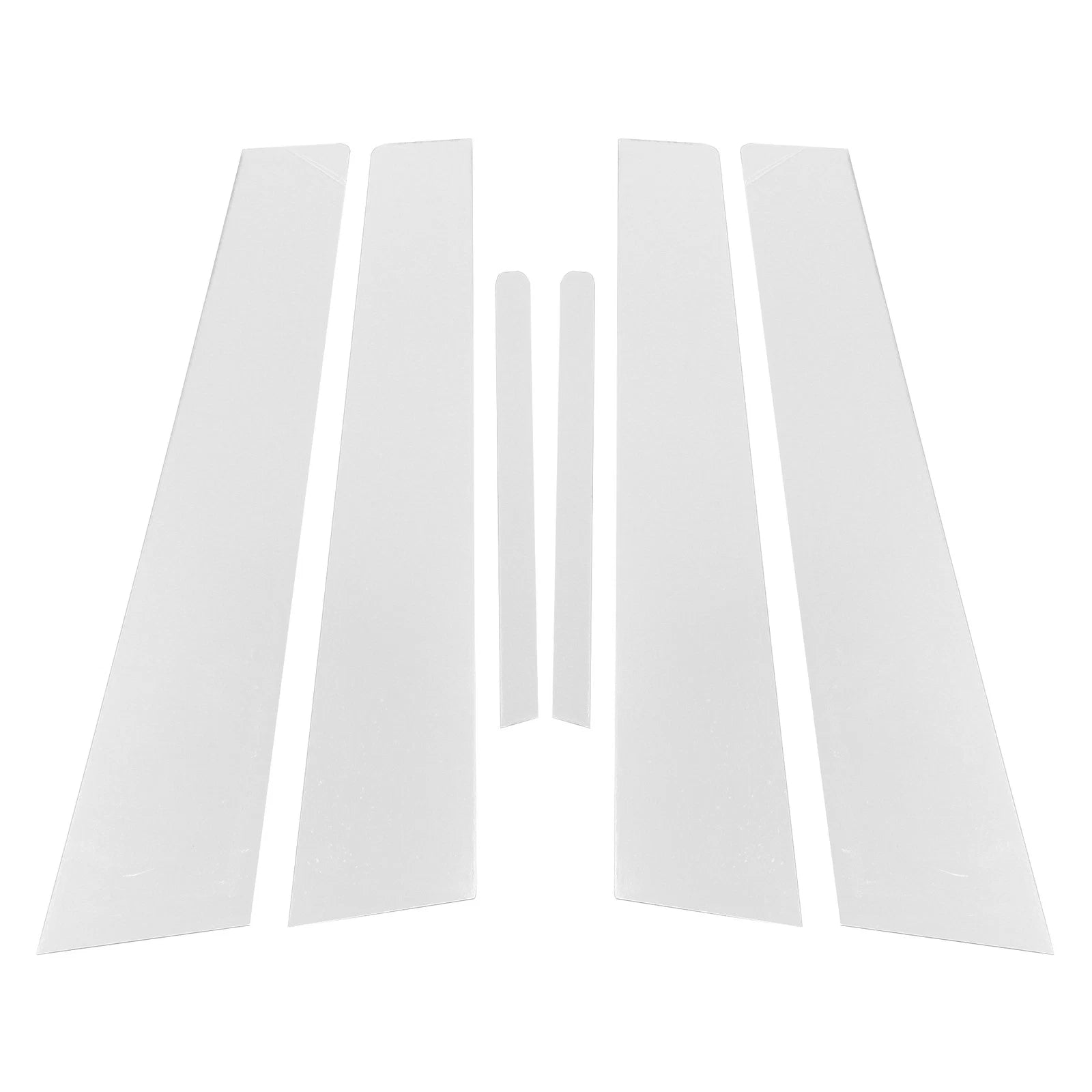 6 Pcs Door Pillar Window Trim for Kia Forte Cerato (2014–2018) Chrome