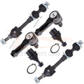 Set of 6 Front Lower Ball Joints for Ford F-150 (2005–2008)