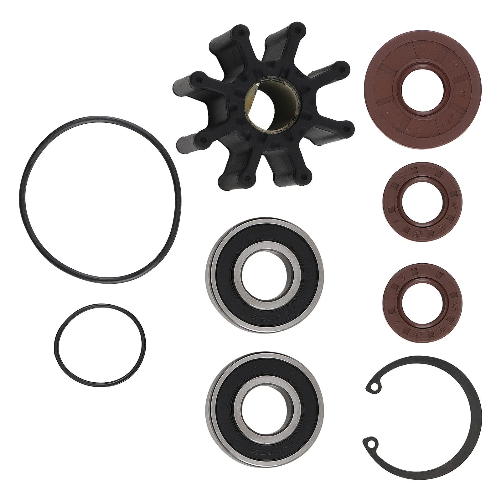 Impeller Kit for Mercruiser Sea Water Pump (46-807151A9, 807151A12)