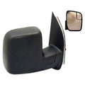 Replacement Textured Passenger Side Power Door Mirror for 2010-14 Ford Econoline