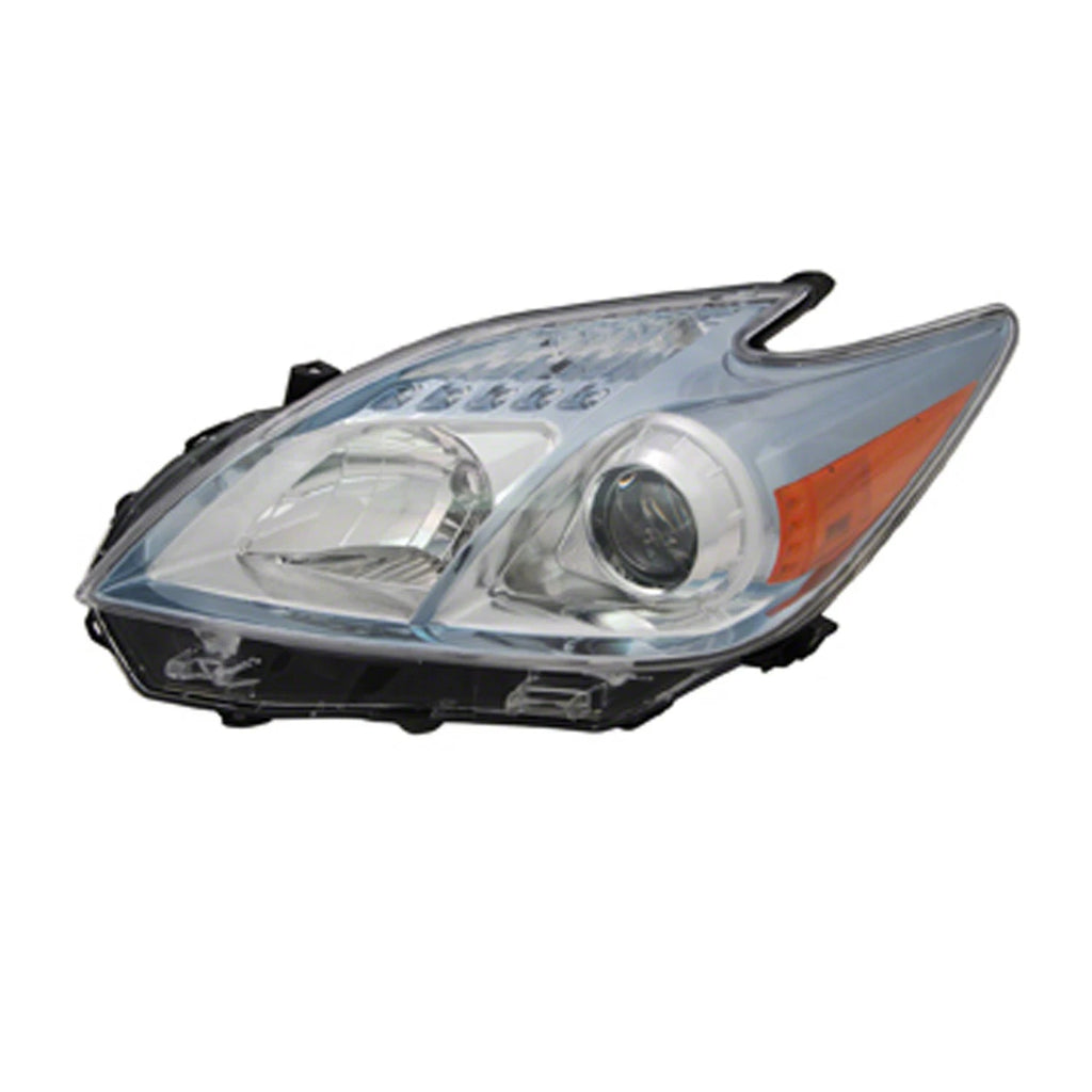 Replacement Driver Side Halogen Head Light Lens/Housing for 2010-11 Toyota Prius