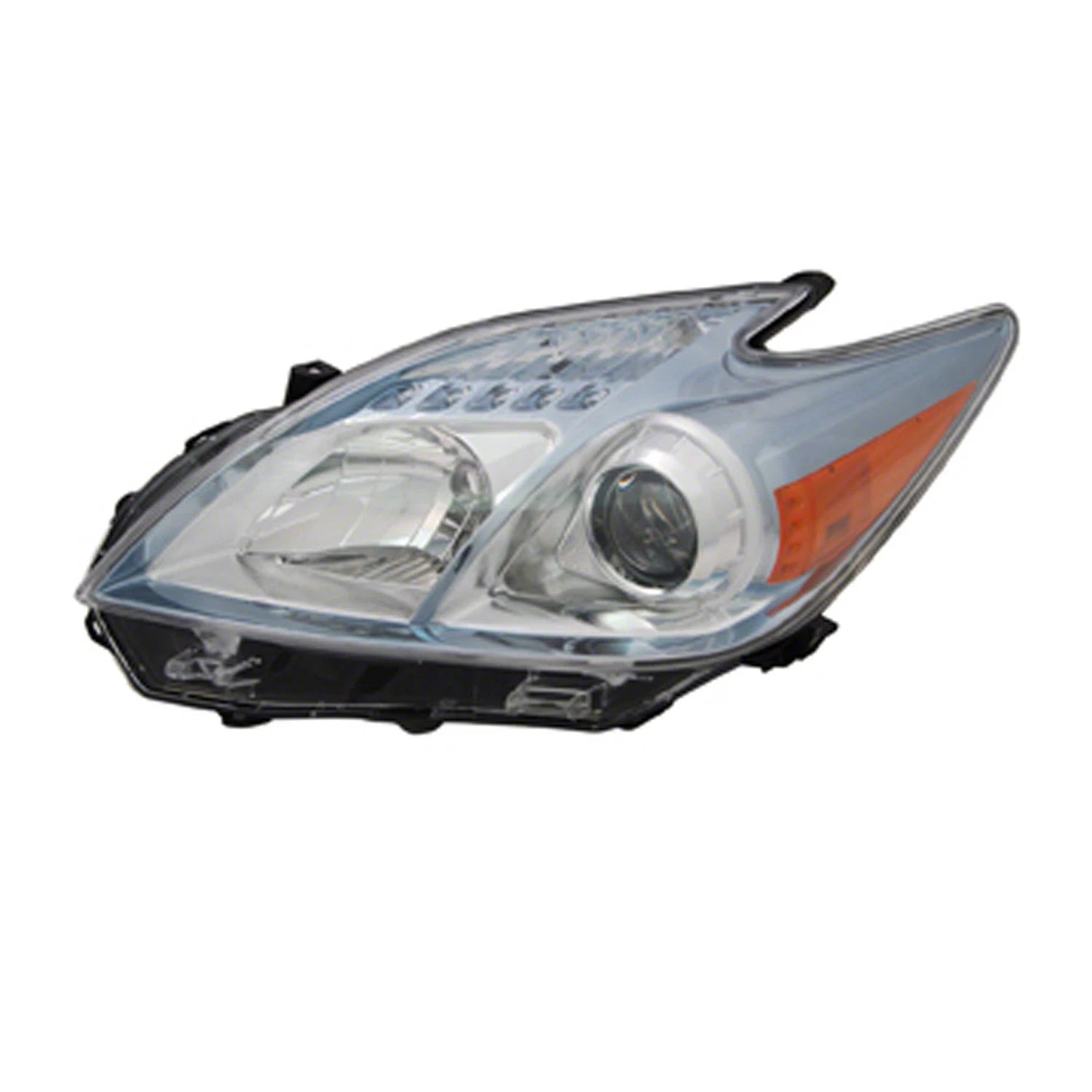 Replacement Driver Side Halogen Head Light Lens/Housing for 2010-11 Toyota Prius