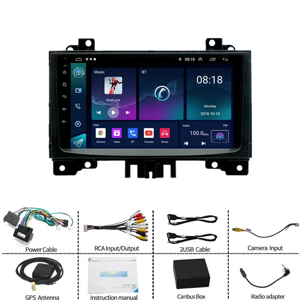 9'' Android Quad Core GPS Navi for Benz Sprinter (2006-2017)  32G