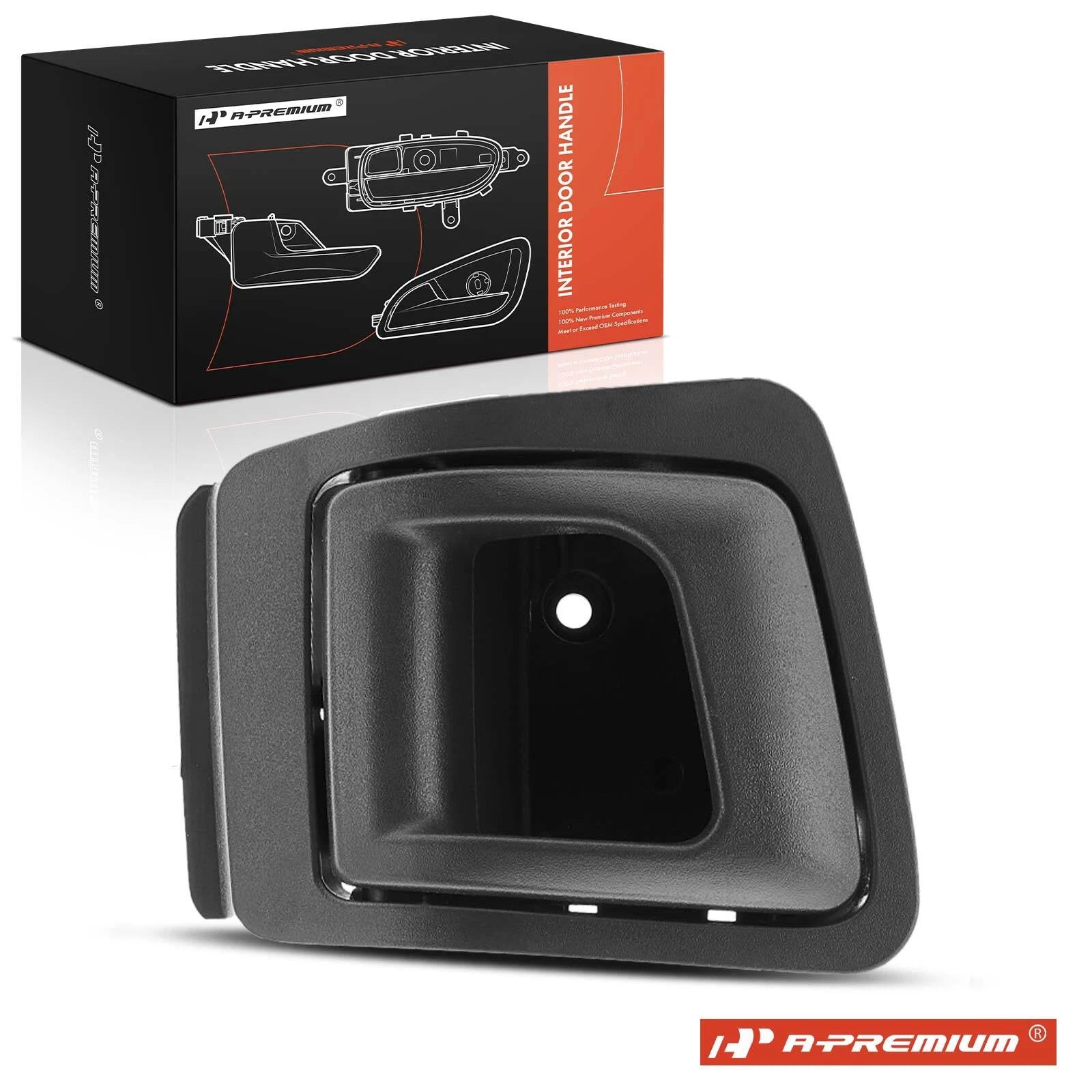 Front Right Dark Gray Interior Door Handle for Honda Ridgeline (2006–2014)
