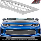 Stainless Chrome Mesh Grille Insert for Chevy Camaro 1SS LT 2SS (2016-2018)