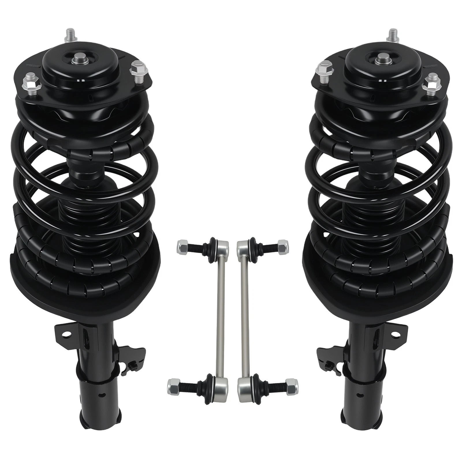 Front Struts w/ Coil Spring Assembly Sway Bars Kit for Toyota Camry (2007–2011)