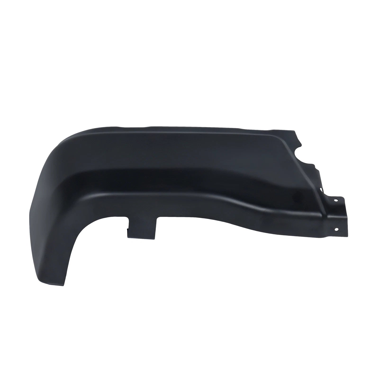 Driver Rear Bumper End for Ford Ranger (2019–2023) Black W/O Sensor Holes