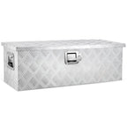 Recessed Side Handle Aluminum Tool Box for Universal Use (77cm x 33cm x 26cm)