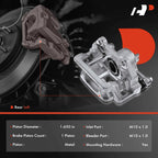 Rear Left Disc Brake Caliper with Bracket for Honda Pilot (2009-2015)