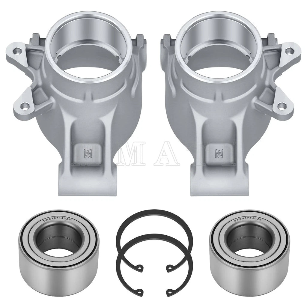 Set of 2 Rear Wheel Carriers w/ Bearings for Polaris RZR 4 800 (2010–2014)