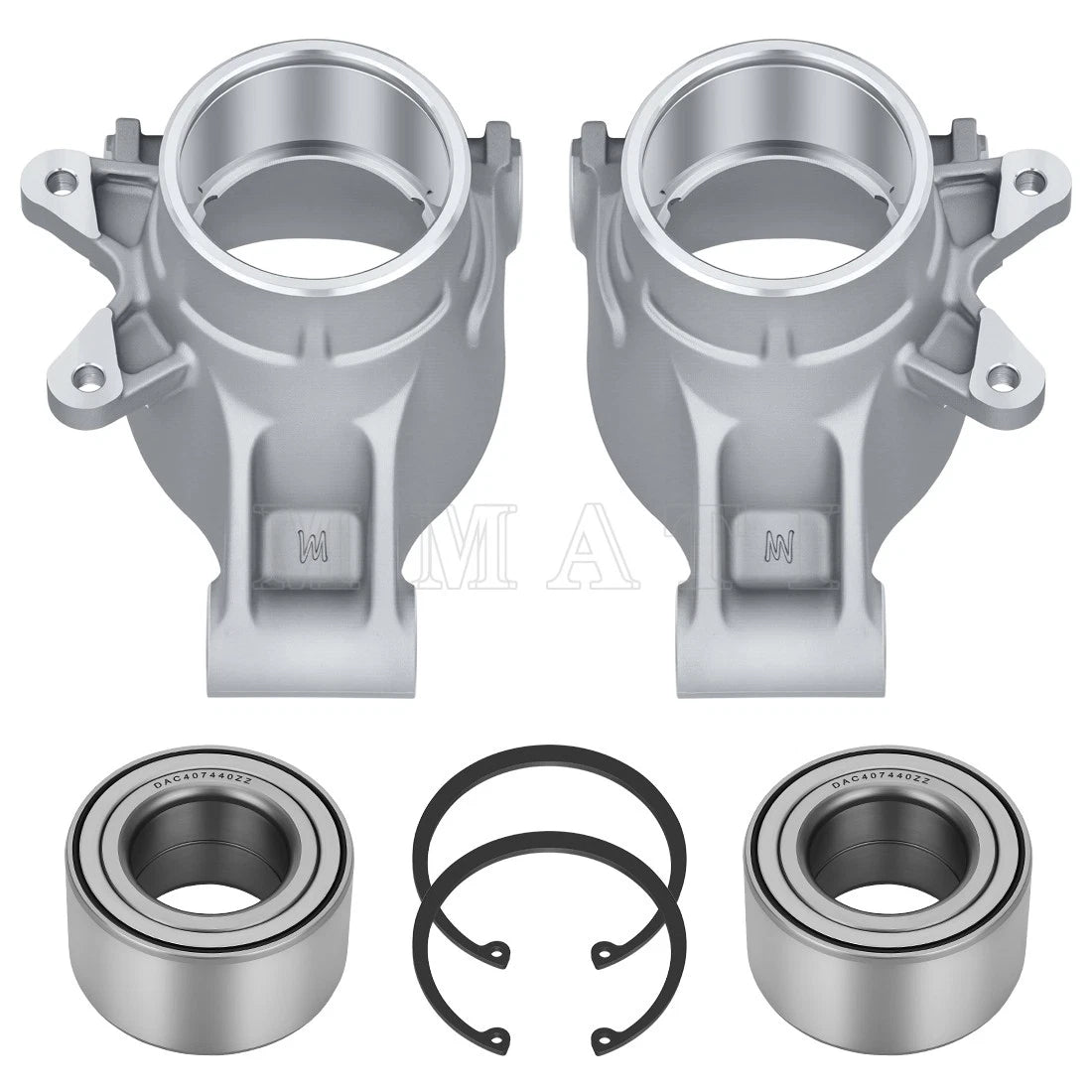 Set of 2 Rear Wheel Carriers w/ Bearings for Polaris RZR 4 800 (2010–2014)
