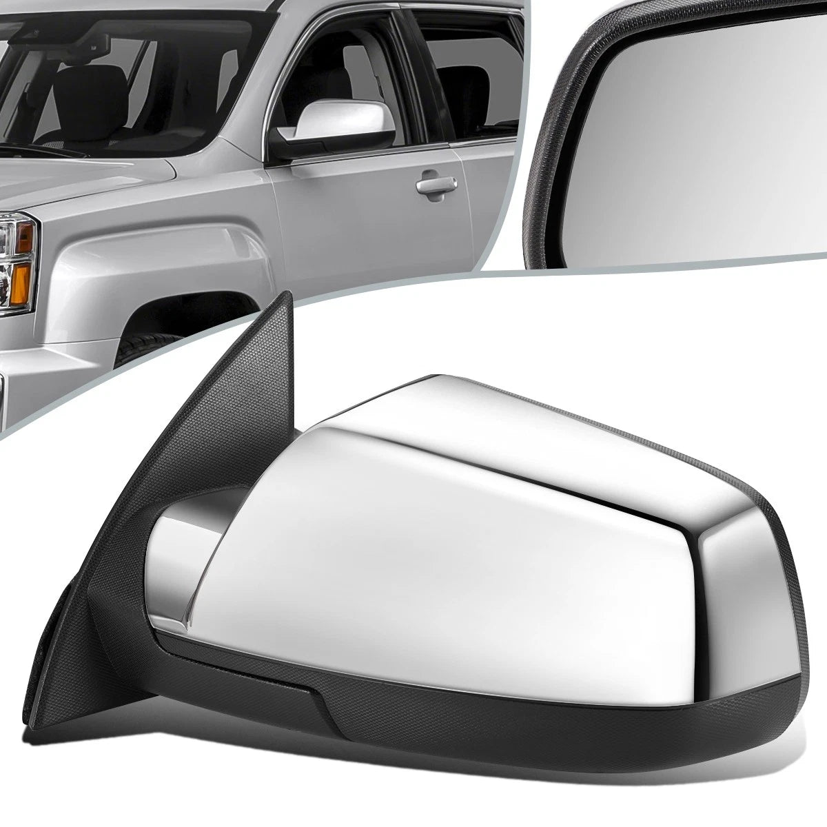 Powered Heated Driver Side Door View Mirror for GMC Terrain (2015–2017) GM1320476
