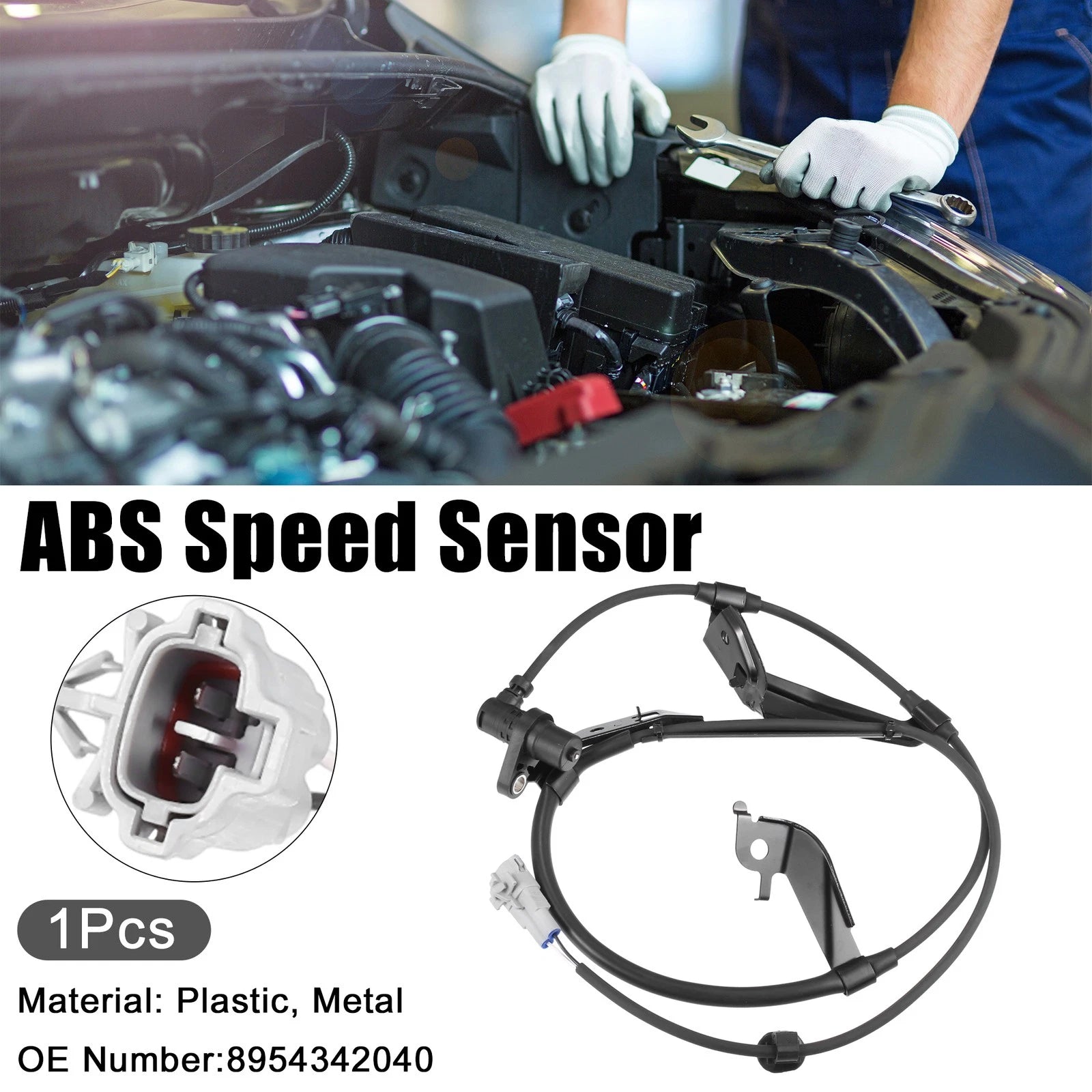 Front Left ABS Wheel Speed Sensor for Toyota RAV4 (2001–2005) No. 8954342040