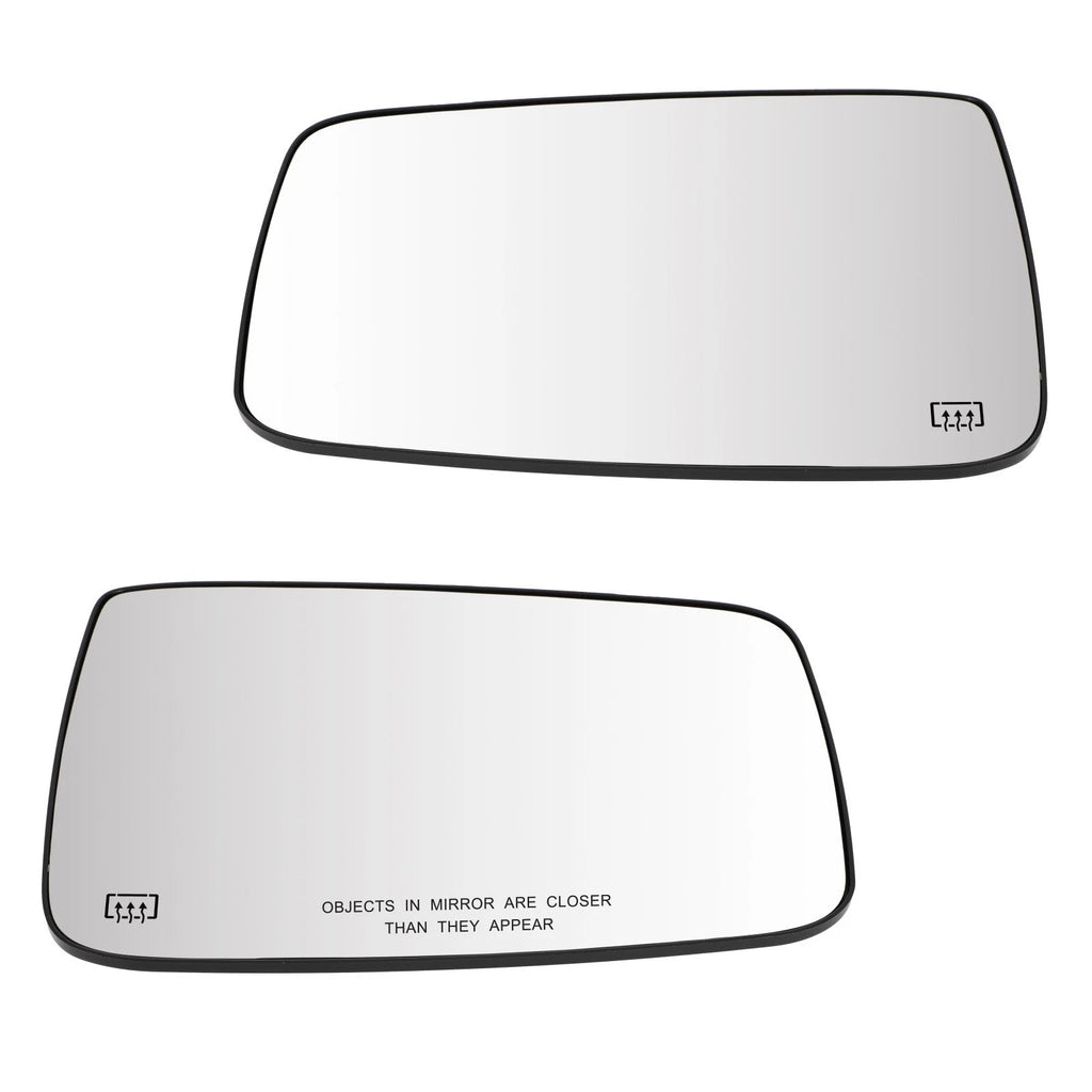Set of 2 Heated Side Door Mirrors for Dodge Ram (2009–2018)
