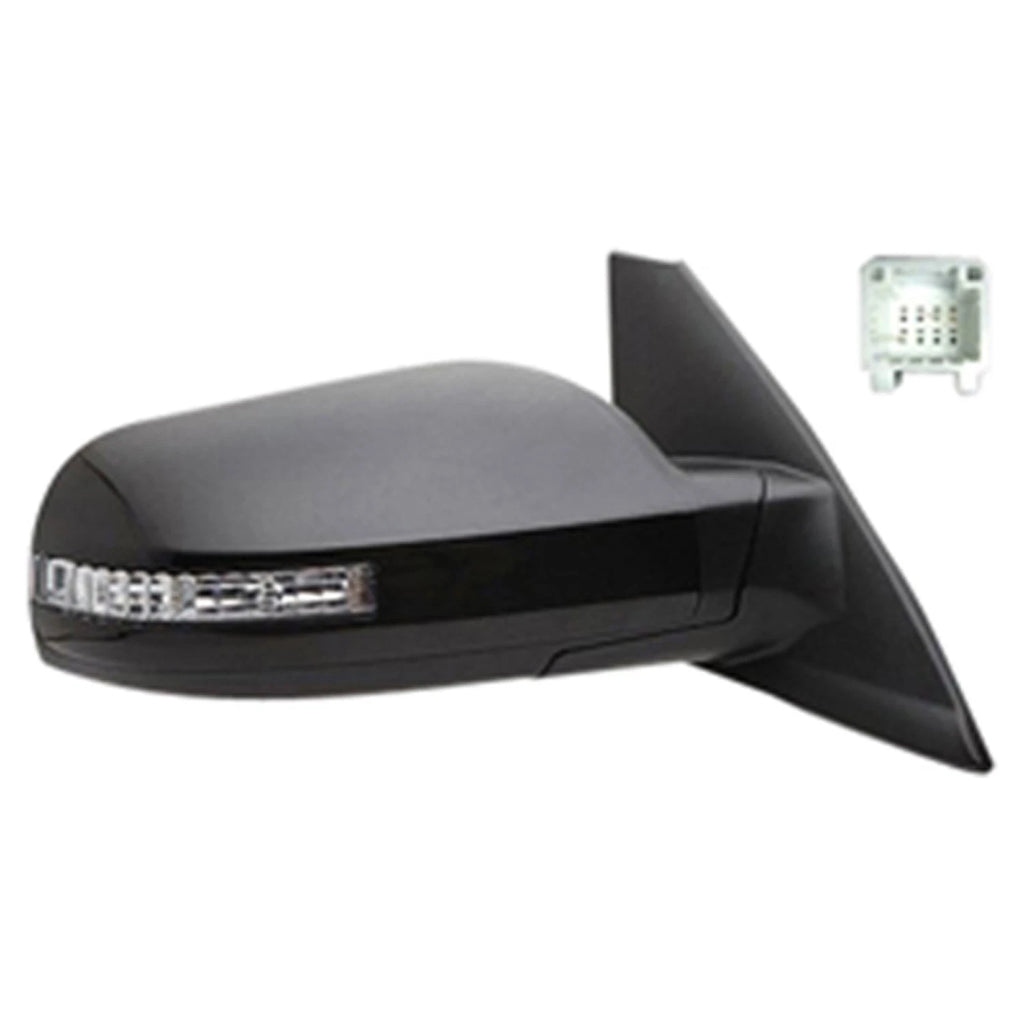 Replacement Passenger Side Power Door Mirror w/Heated Glass w/Signal Light