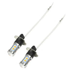 2 x H3 100W High Power LED 3000K Yellow Fog Light Driving/Bulb DRL for Vehicles