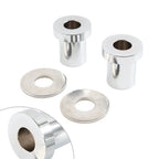 CNC Solid Handlebar Riser Bushings for Harley Touring Road King Softail
