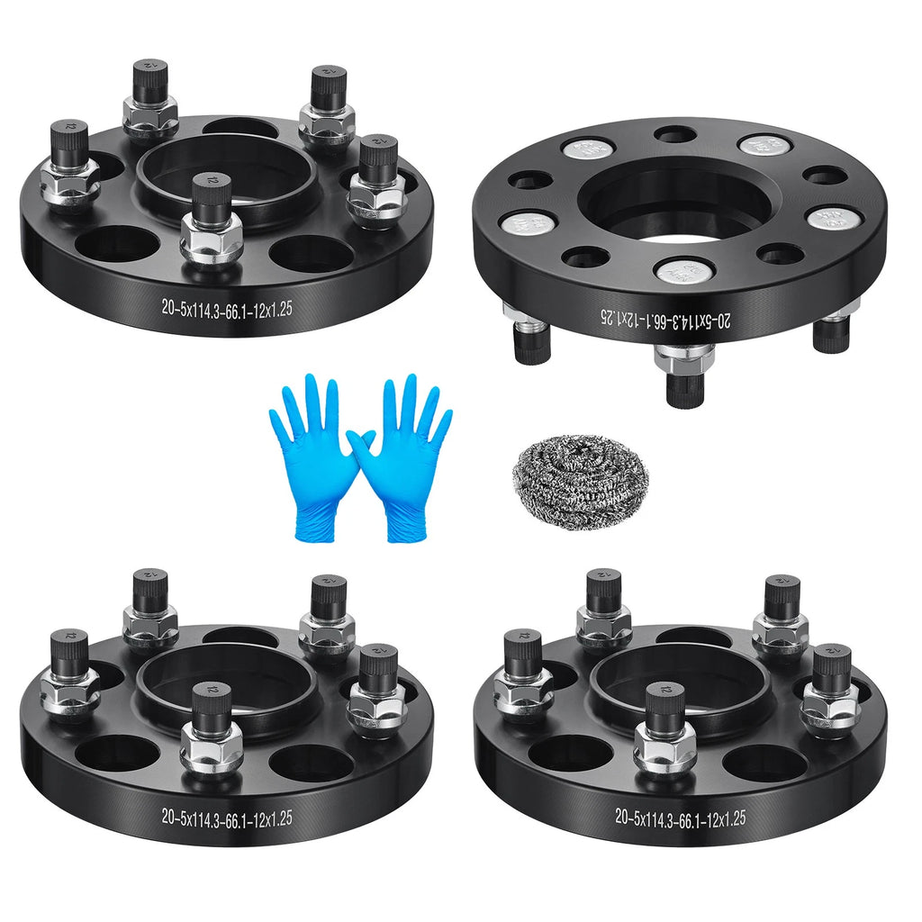 Set of 4 Hubcentric 20mm Wheel Spacers for Mercury Villager (1993–1998)