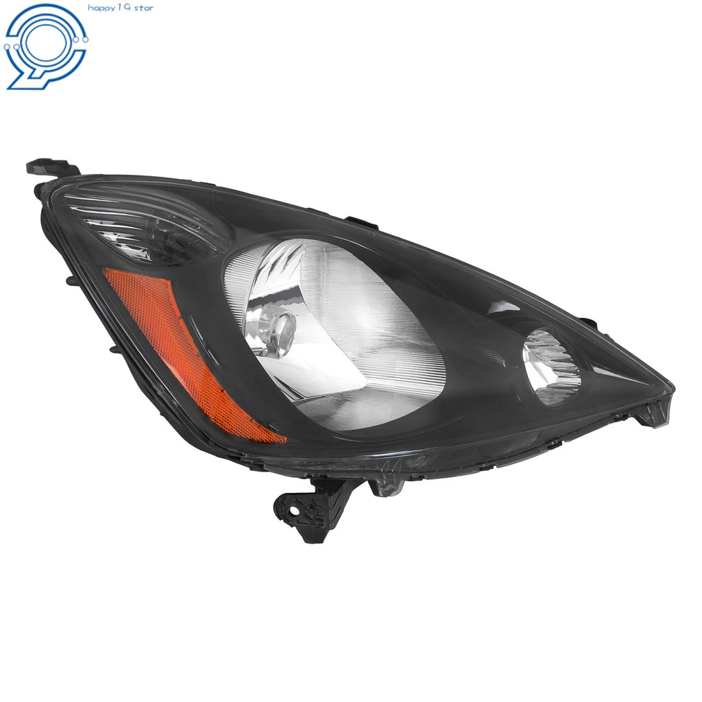 Halogen Headlights for Honda Fit Sport (2009–2011) Black Housing