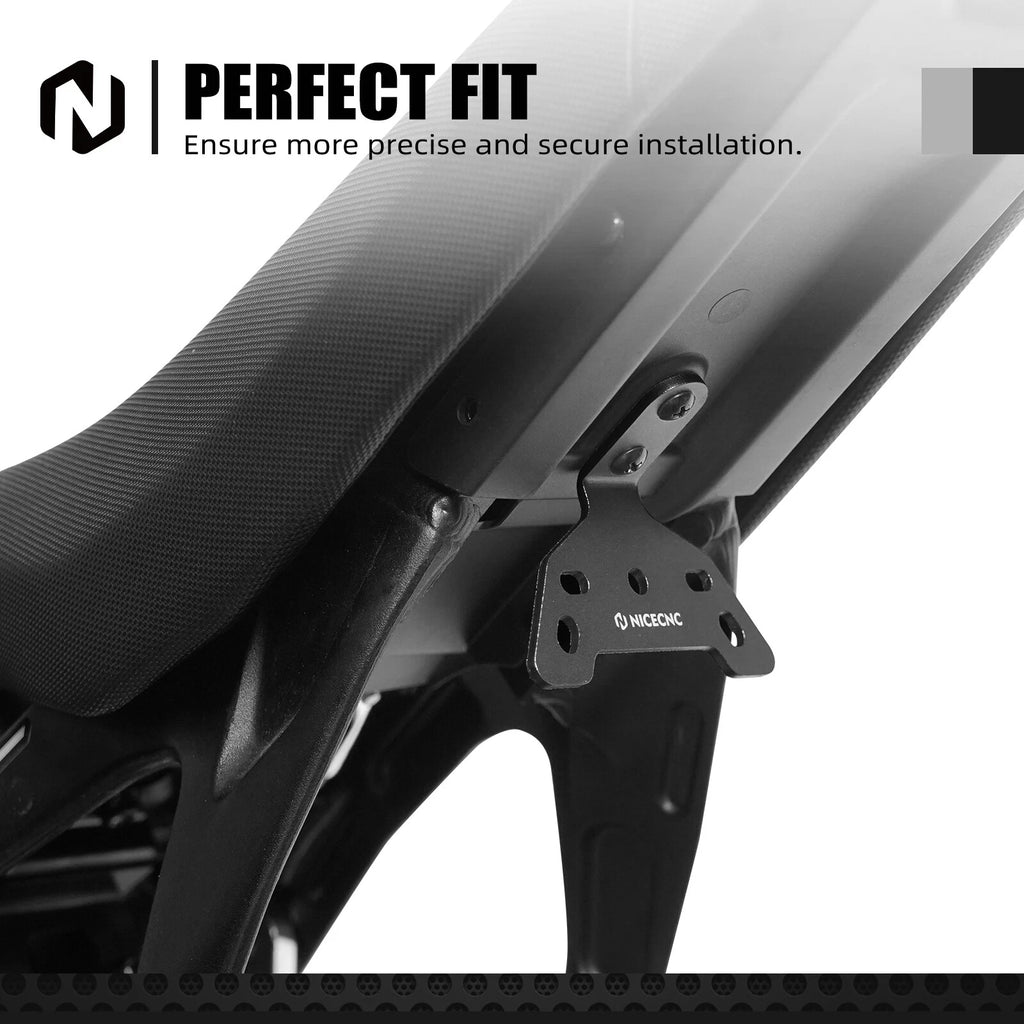 Tail Light Mounting Bracket License Plate Holder for Segway X160 X260 (2019–2023)