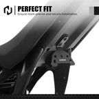 Tail Light Mounting Bracket License Plate Holder for Segway X160 X260 (2019–2023)