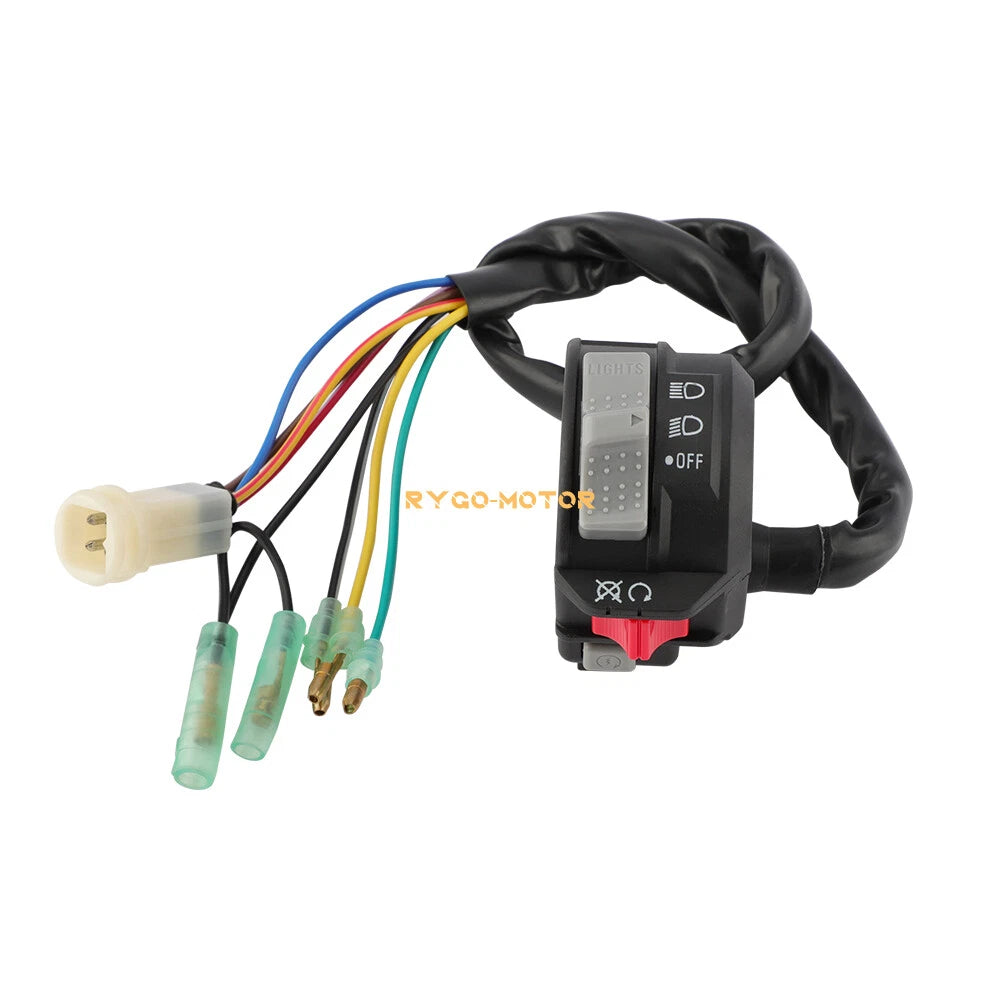 Left Handlebar Switch for Yamaha Moto 4 YFM200DX (1986–1989)