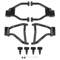 Set of 4 Black Screw-On Control A Arms for Polaris Ranger XP 800/900 (2010–2014)