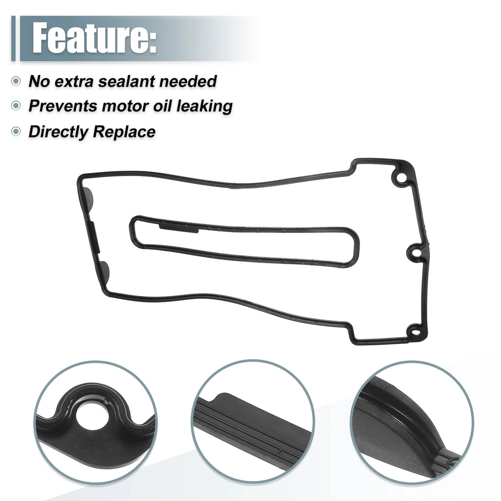 Set of 2 Valve Cover Gasket for BMW 740iL (1996–1998) 11129069872