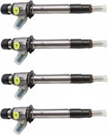 Set of 4 Fuel Injectors A2C59513596 6H4Q-9K546-DB for Land Rover 3.6 TDV8