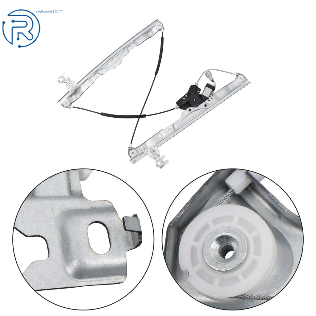 Front Left Window Regulator with Motor for Nissan Armada Titan (2004–2015)