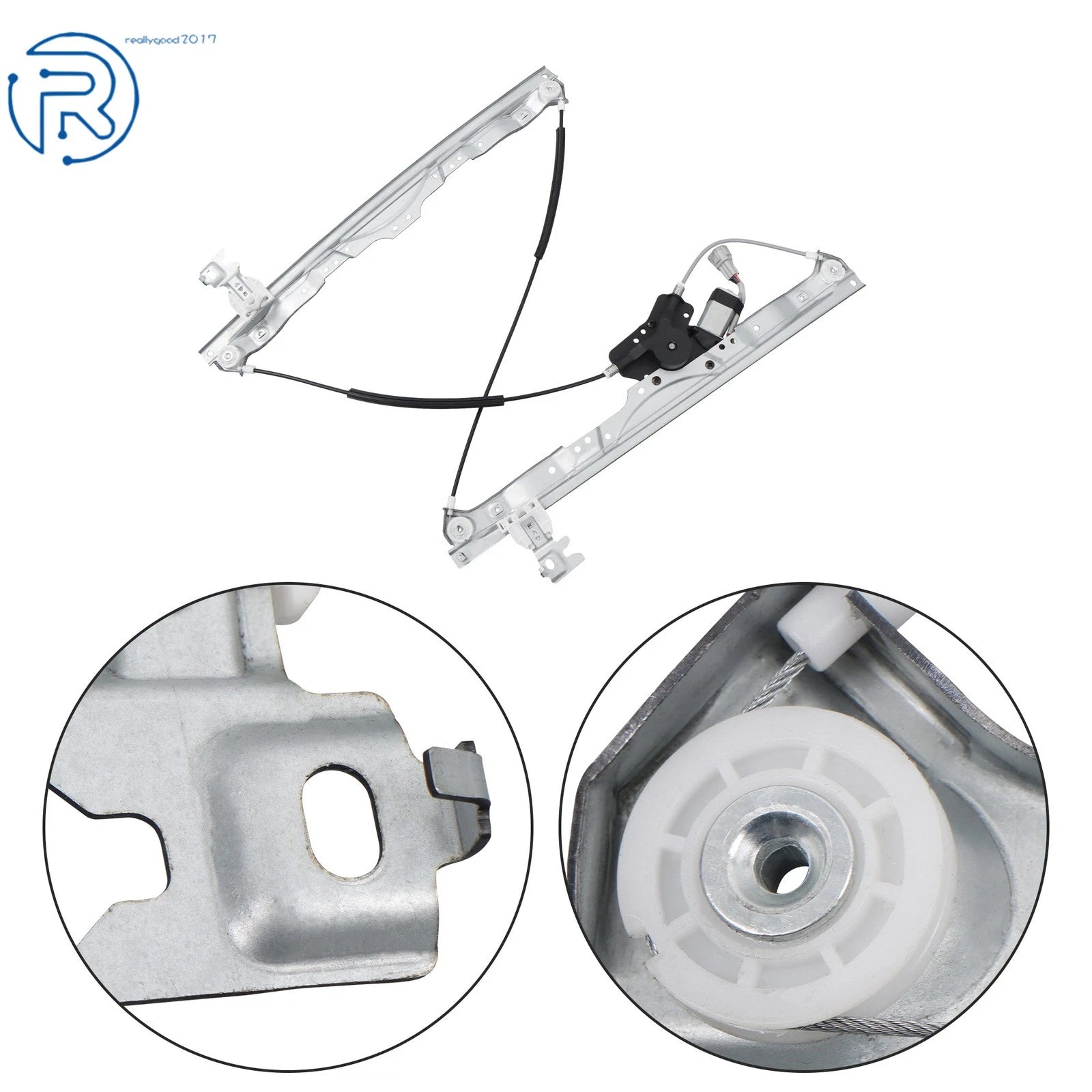 Front Left Window Regulator with Motor for Nissan Armada Titan (2004–2015)